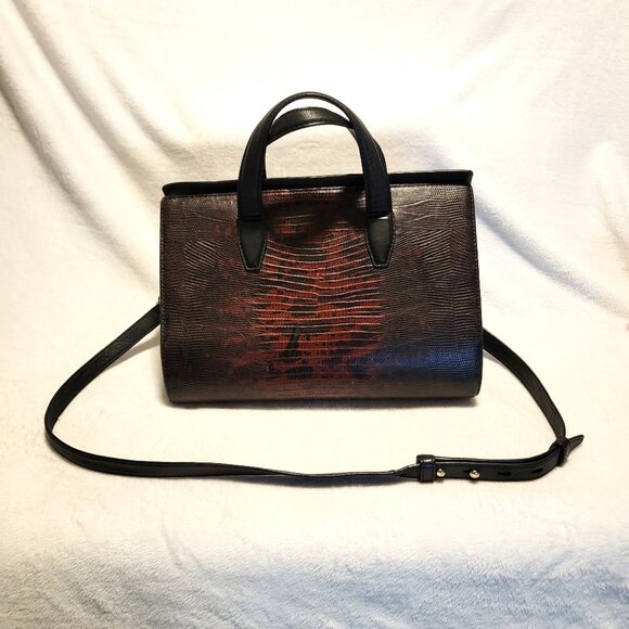 Alexander Wang Lizard Embossed Satchel Shoulder HandBag w/Dust Bag - Picture 3 of 16